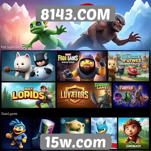 Desvendando a oferta de jogos no 8143.COM