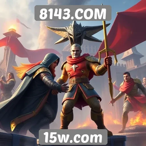 Jogos de estratégia em destaque no 8143.COM